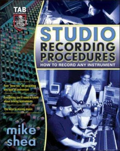 Tapa de Studio Recording Procedures