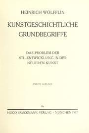 Tapa de Kunstgeschichtliche Grundbegriffe