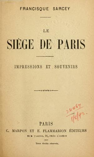 Tapa de siège de Paris