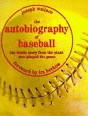 Tapa de The autobiography of baseball
