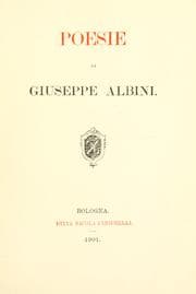 Tapa de Poesie
