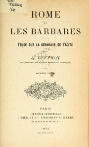 Tapa de Rome et les barbares