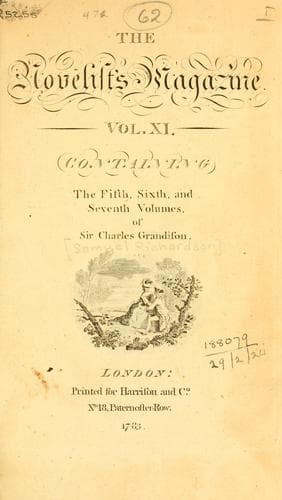 Tapa de Sir Charles Grandison
