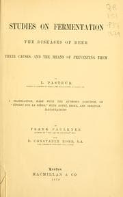 Tapa de Studies on fermentation