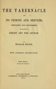 Tapa de The tabernacle and its priests and services
