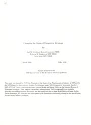 Tapa de Untangling the origins of competitive advantage