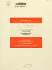 Tapa de The impact of joint venture formation strategies on the market value of firms