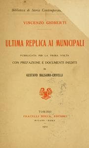Tapa de Ultima replica ai municipali