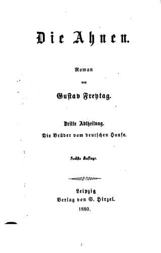 Tapa de Die Ahnen: Roman