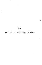 Tapa de The Colonel's Christmas Dinner