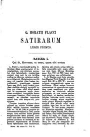 Tapa de Q. Horatius Flaccus, recens. atque interpretatus est I. G. Orellius. Ed ..