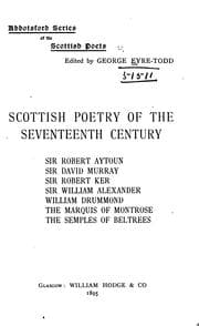 Tapa de Abbotsford Series of the Scottish Poets,