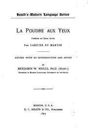 Tapa de La poudre aux yeux: comédie en deux actes