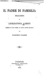 Tapa de Il padre di famiglia; dialogo