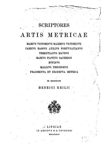 Tapa de Grammatici latini