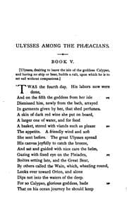 Tapa de Ulysses Among the Phaeacians: From the Translation of Homer's Odyssey