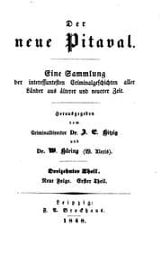 Tapa de Der neue Pitaval: Eine Sammlung der interessantesten Criminalgeschichten ...