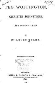 Tapa de Peg Woffington: Christie Johnstone, and Other Stories