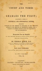 Tapa de The court and times of Charles the First