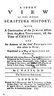 Tapa de A short view of the whole Scripture history