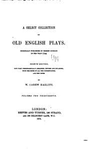 Tapa de A Select Collection of Old English Plays