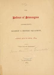Tapa de The defence of Stonington (Connecticut) against a British squadron