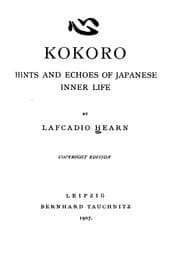 Tapa de Kokoro: Hints and Echoes of Japanese Inner Life