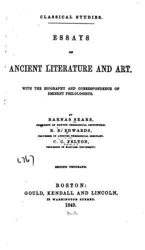 Tapa de Classical studies