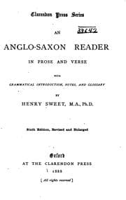 Tapa de An Anglo-Saxon Reader in Prose and Verse: With Grammatical Introduction ..