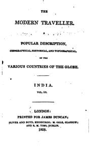 Tapa de The Modern Traveller: a popular description, geographical, historical and ...