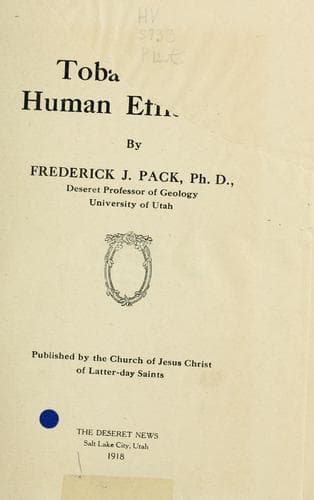 Tapa de Tobacco and human efficiency