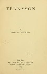 Tapa de Tennyson