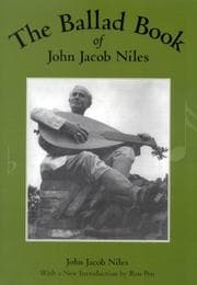 Tapa de The Ballad Book of John Jacob Niles