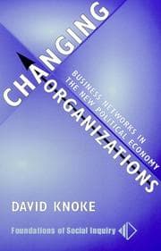 Tapa de Changing organizations