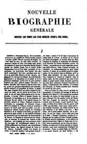 Tapa de Nouvelle biographie générale depuis les temps les plus reculés jusqu'a nos ...