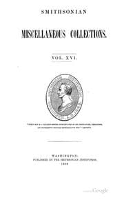 Tapa de Smithsonian Miscellaneous Collections ..