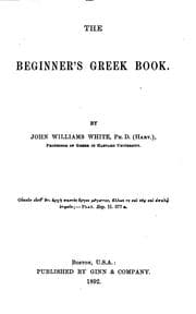 Tapa de The Beginner's Greek Book