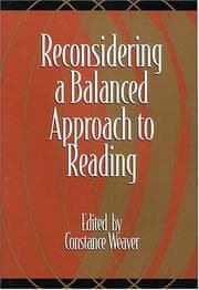 Tapa de Reconsidering a balanced approach to reading