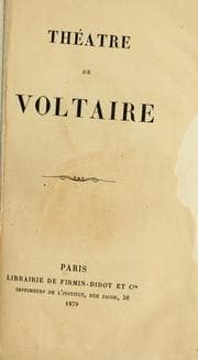 Tapa de Théatre