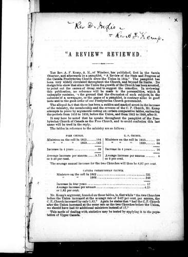 Tapa de "A review" reviewed