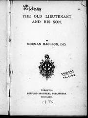 Tapa de The old lieutenant and his son