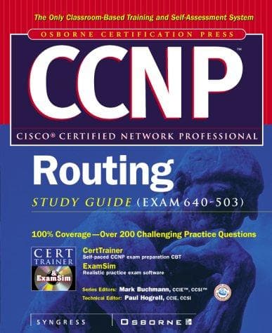 Tapa de CCNP(TM) Routing Study Guide (Exam 640-503)