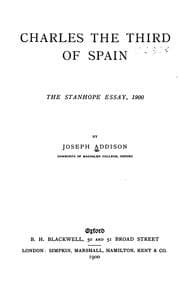 Tapa de Charles the Third of Spain