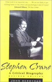 Tapa de Stephen Crane