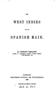 Tapa de The West Indies and the Spanish Main
