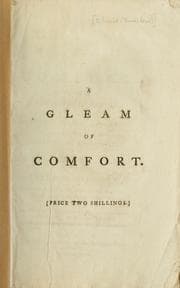 Tapa de A gleam of comfort to this distracted empire, in despite of faction, violence, and cunning, demonstrating the fairness and reasonableness of national confidence in the present ministry