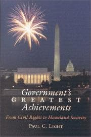 Tapa de Government's greatest achievements