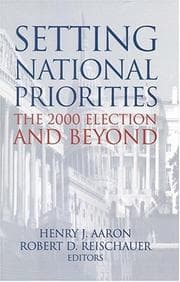 Tapa de Setting national priorities