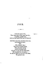 Tapa de A metrical study of the book of Job, by H.J. Marten