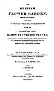 Tapa de The British Flower Garden, (series the Second): Containing Coloured Figures & Descriptions of ..